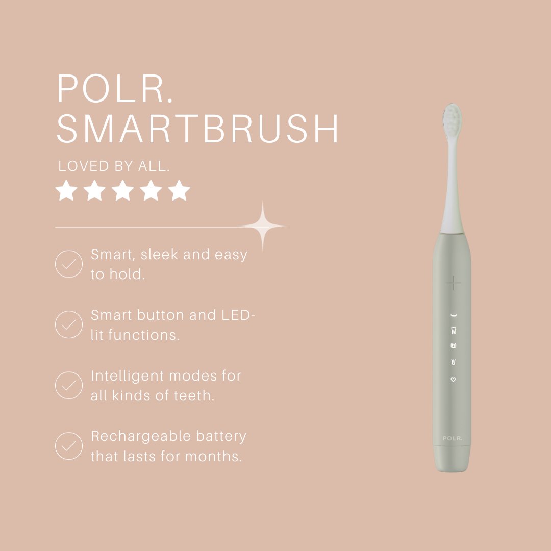 Polr. Smartbrush (Stone Grey) - Polr. Care