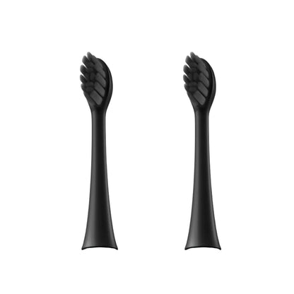 Toothbrush replacement heads (Black x2) - Polr. Care