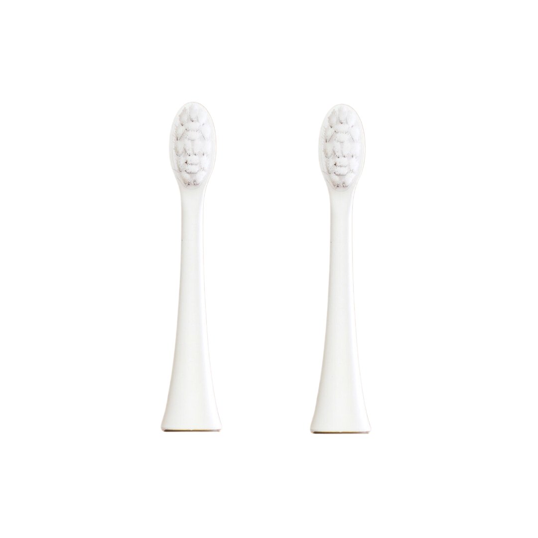 Toothbrush replacement heads (White x2) - Polr. Care